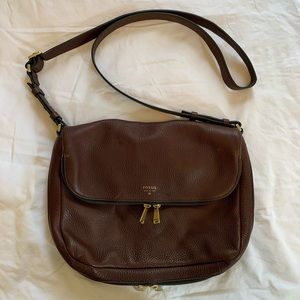 Leather Fossil Bag